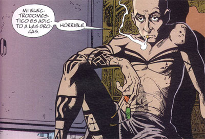 spider jerusalem descubre la adicción de las máquinas