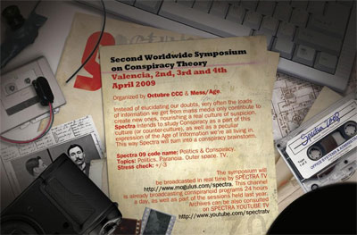 Spectra 2009: simposio mundial sobre teorías conspirativas
