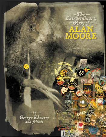 La portada del libro, de Dave McKean